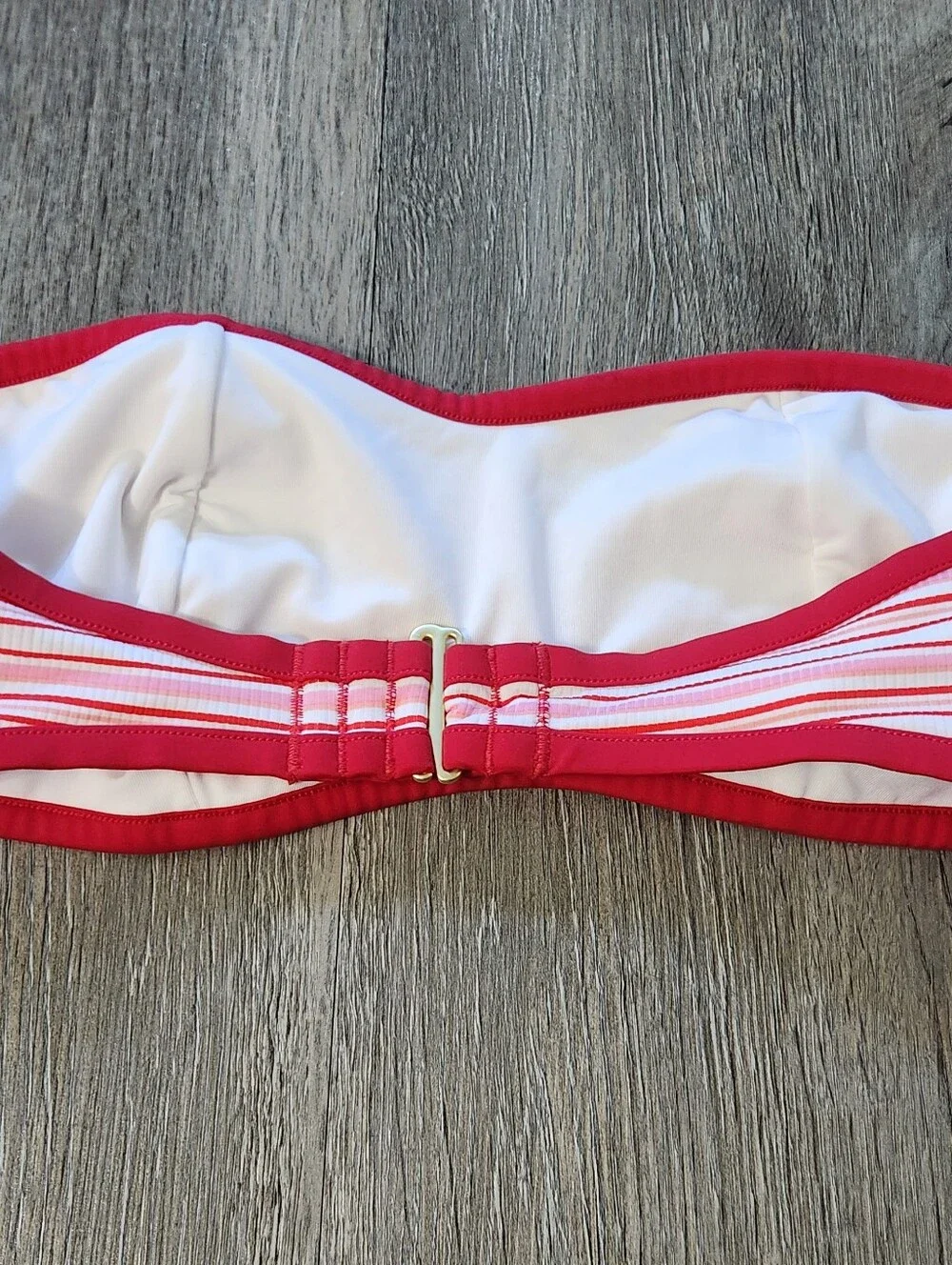 New!Pink x Frankies Bikini Monty Rib Bikini Top